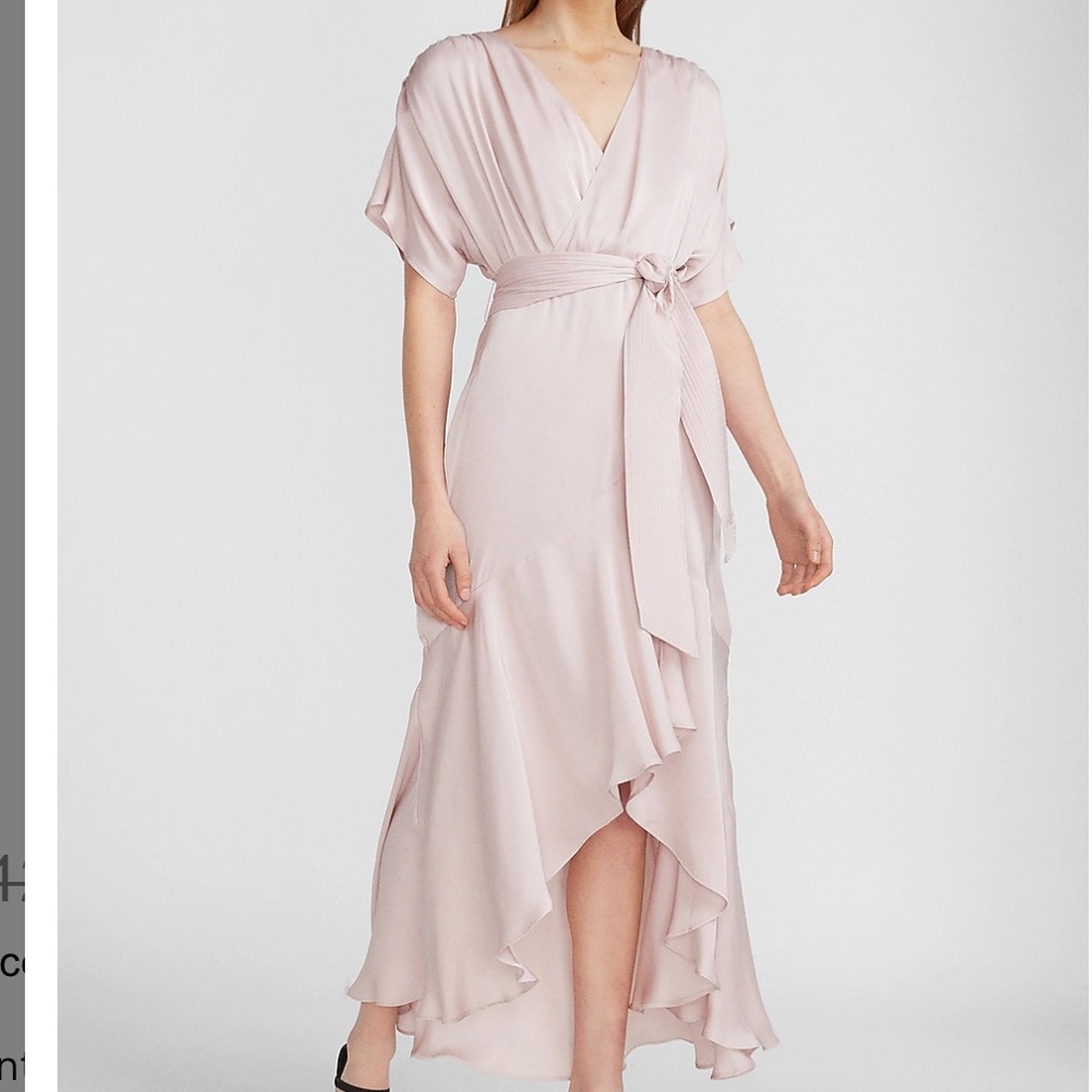 Express silk dress